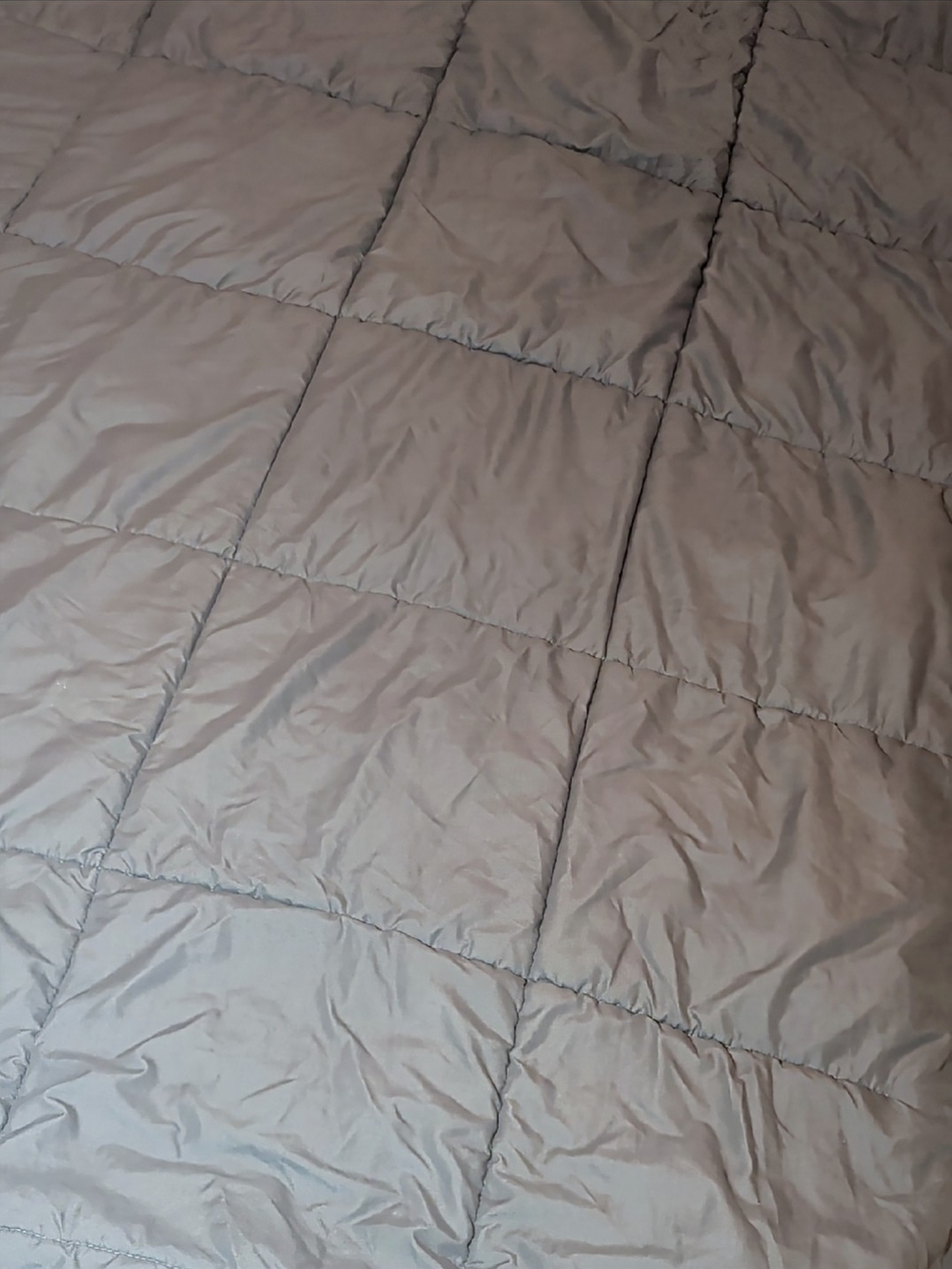 Oversized Gray Comforter